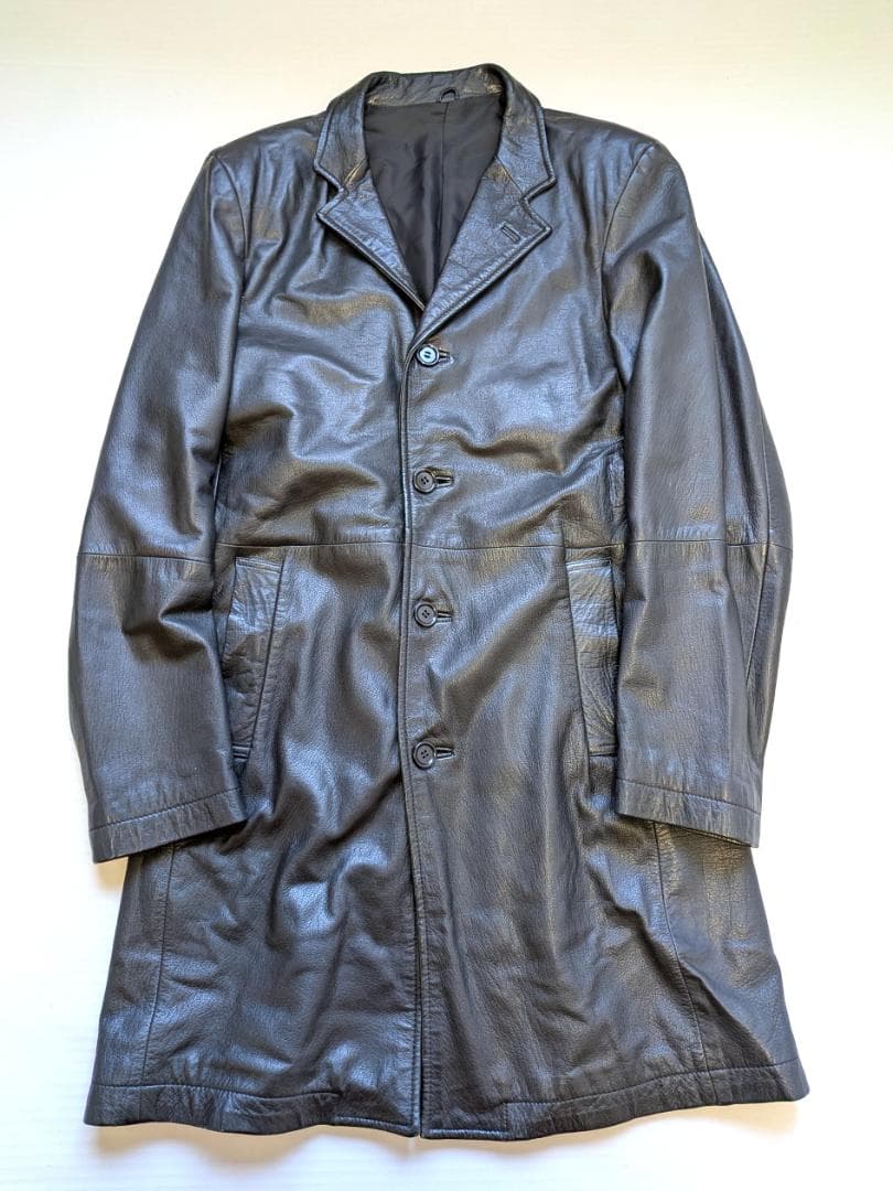 ABAHOUSE アバハウス チェスターコート ジャケット ディアスキン Y2K