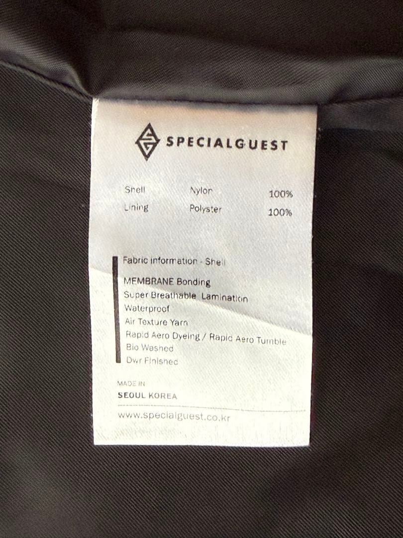 Specialguest V2 SIDELINE TRACK JACKETセット