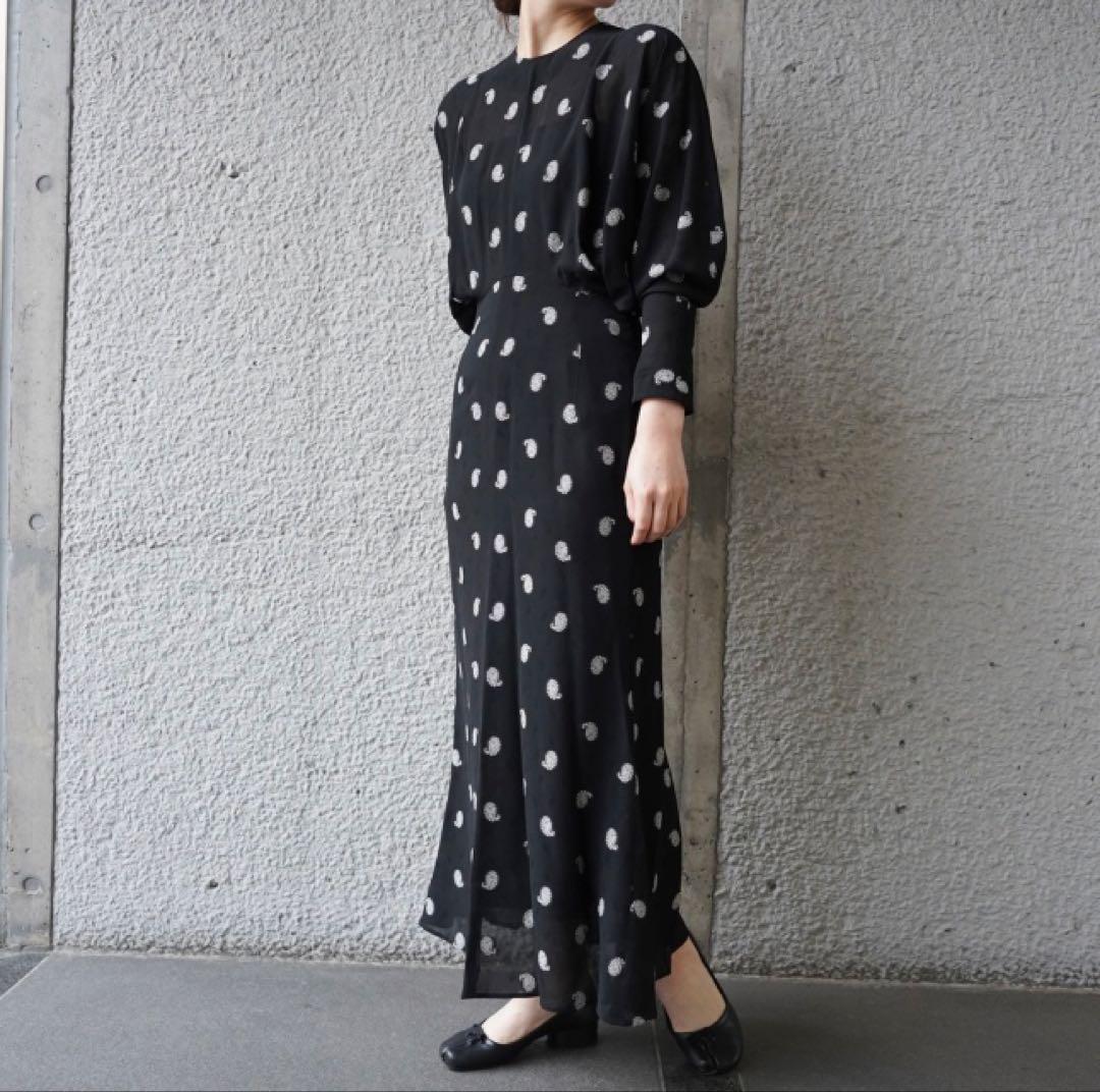 ワンピース Mame Kurogouchi Paisley Jacquard Dress