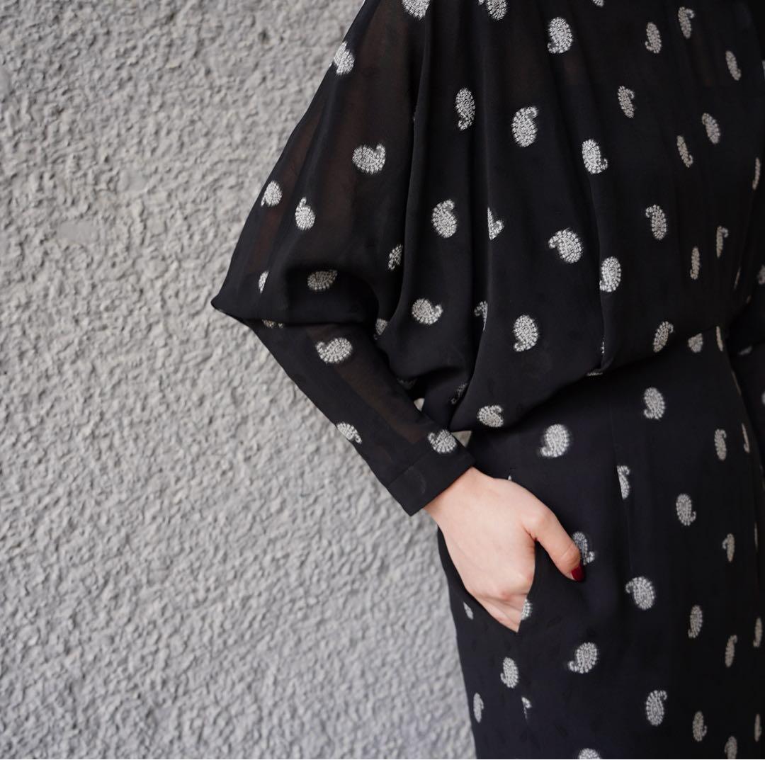 ワンピース Mame Kurogouchi Paisley Jacquard Dress