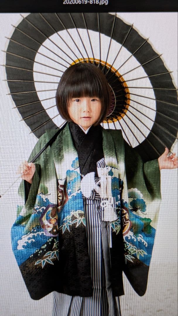 七五三用着物セット　5歳　男児