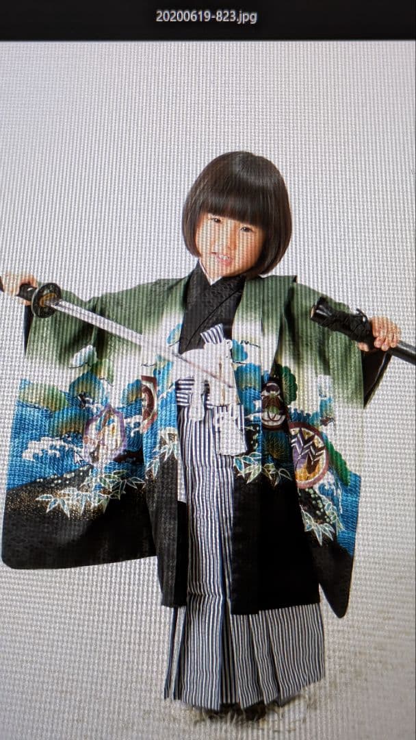 七五三用着物セット　5歳　男児