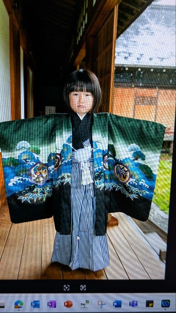 七五三用着物セット　5歳　男児