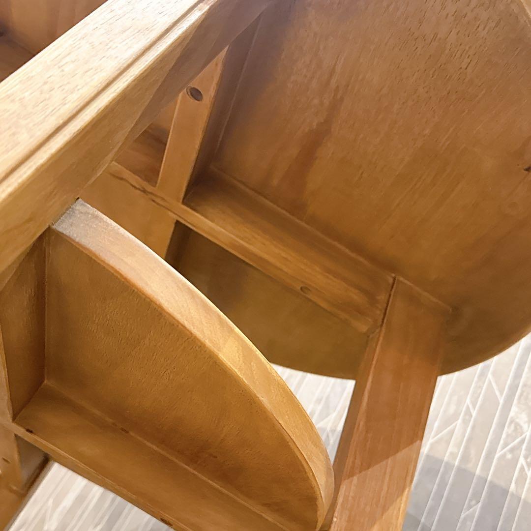 【美品】CRASH GATE 関家具 コボシ サイドテーブル 天然木 丸型