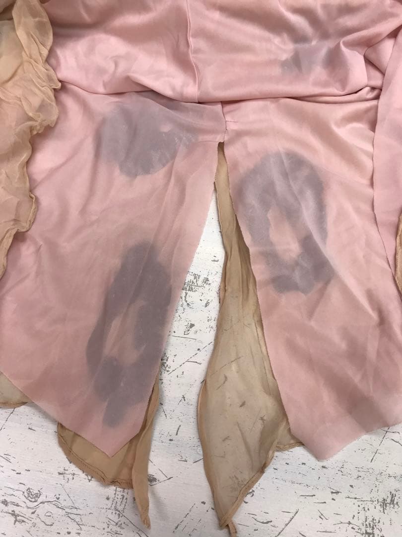 Y2Kアーカイブ古着 SHARE SPIRIT レースグラフィックシルクスカート