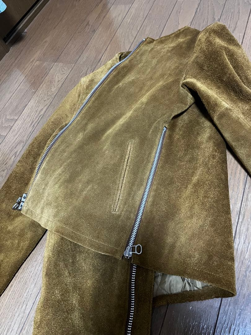 BAL レザージャケット　スウェード