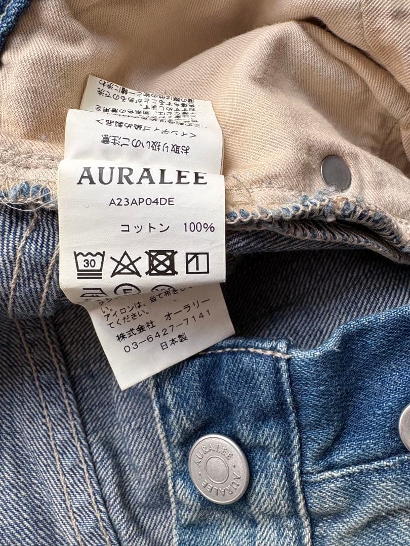 AURALEE デニム　サイズ1