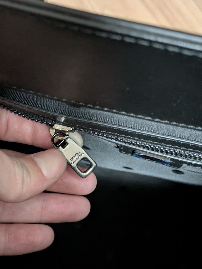 DOLCE & GABBANA ブラック トートバッグ