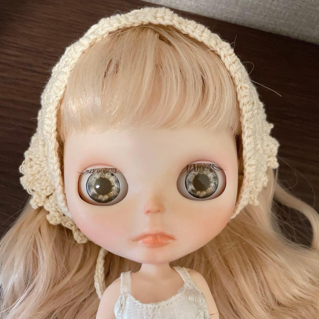 【週末セール】カスタムアイシードール (本体のみ)ピンクプラチナ　ロングウェーブ