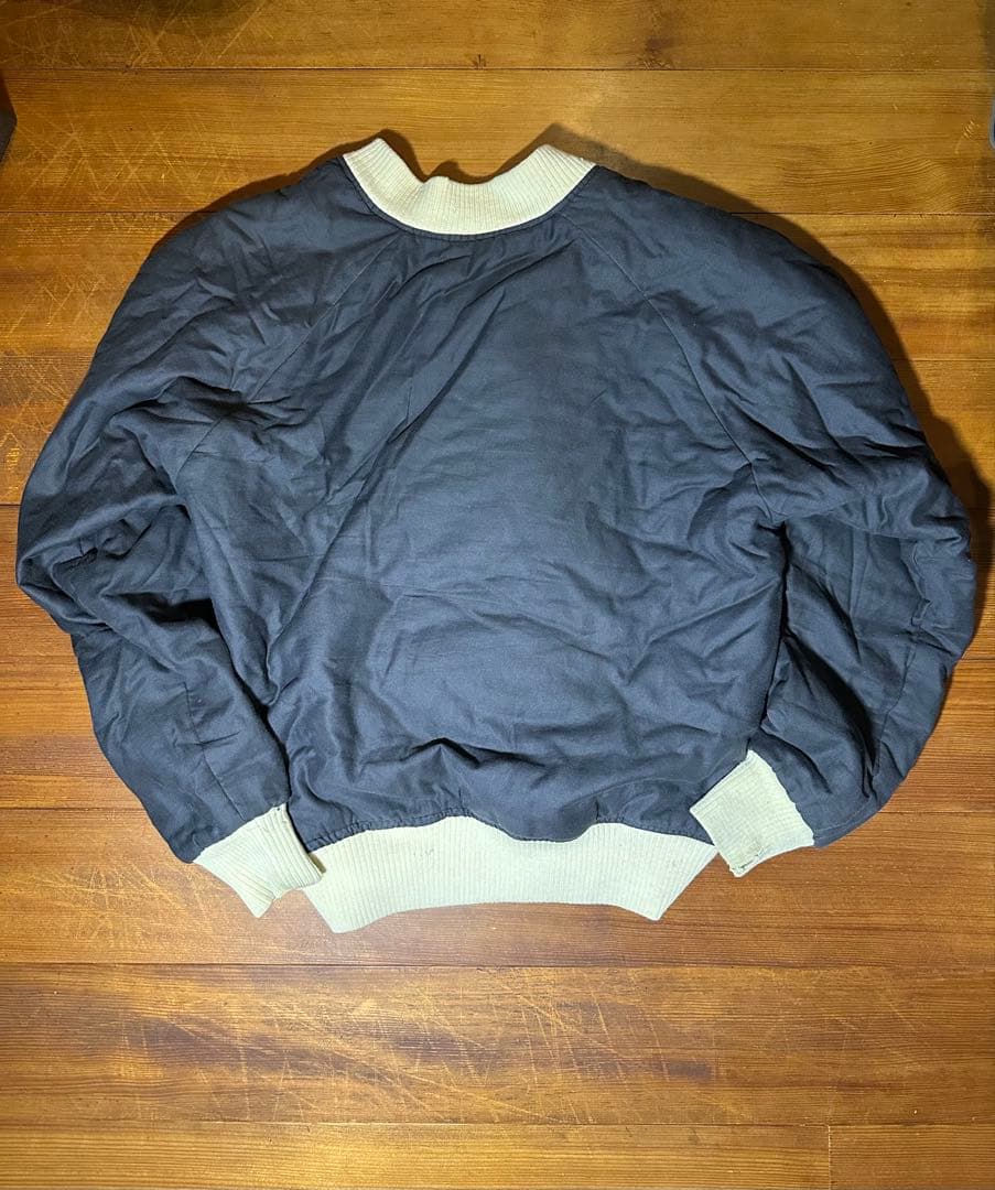 Pherrow’s 匠 スカジャン/L/兜×鷹×龍/BLK