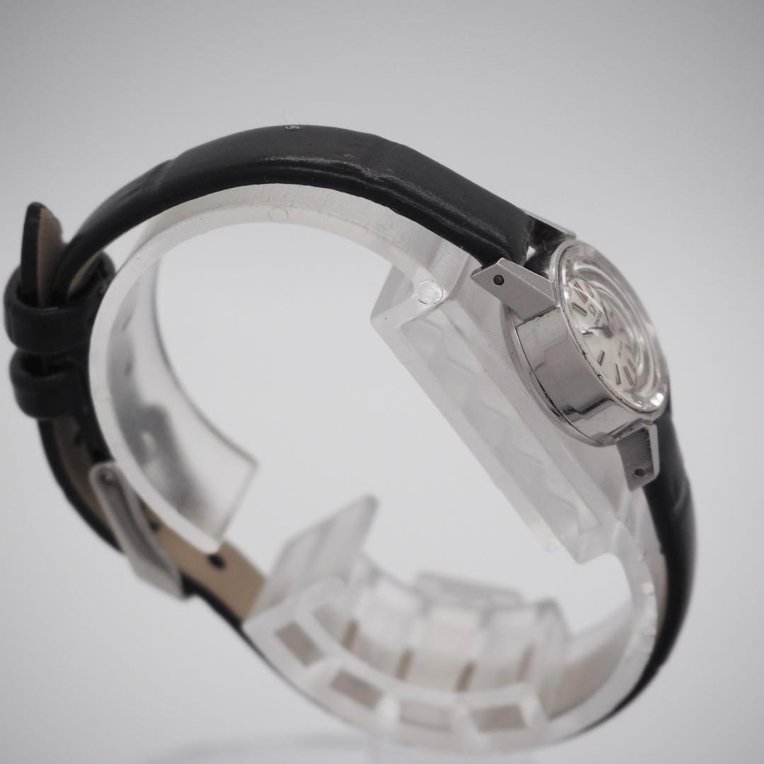 376 稼働 OMEGA　時計　デビル　レディース　手巻き　カットガラス