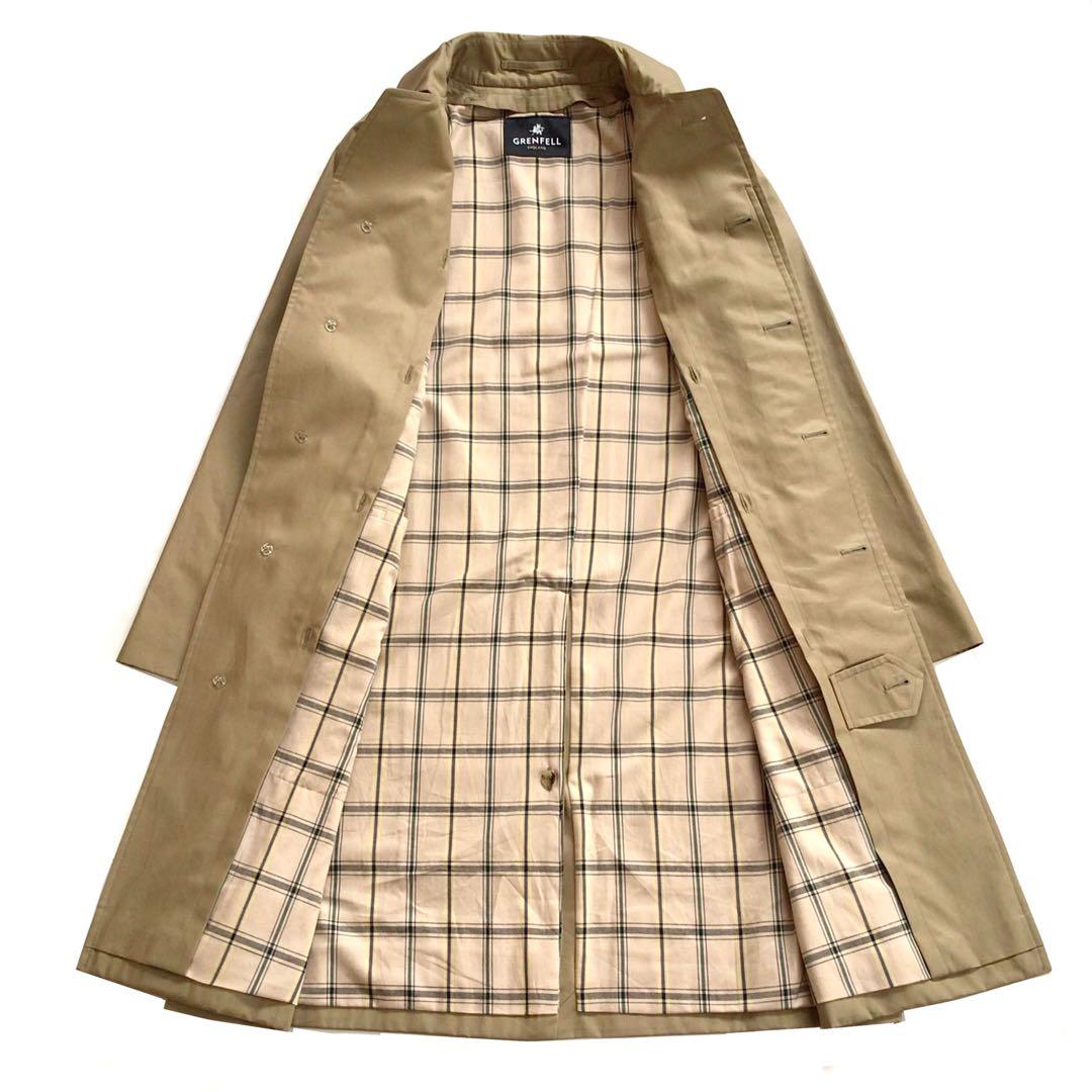 grenfell × BEAMS F SLIM CAMBELL\"一枚袖バルカラー