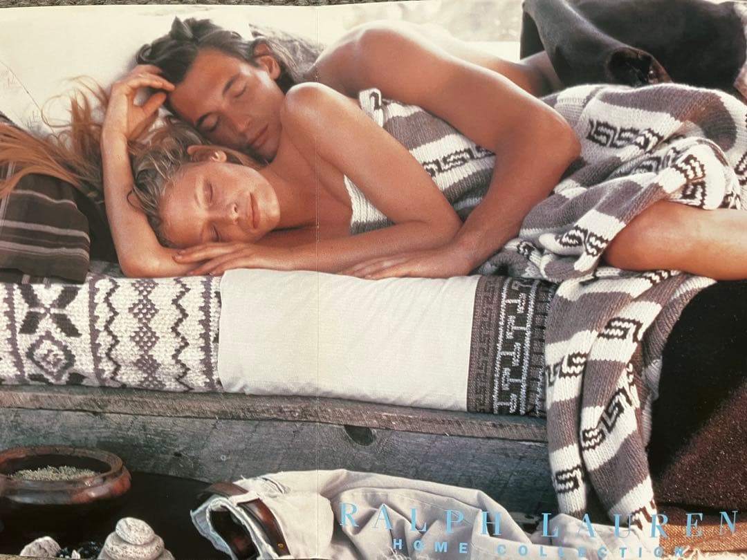 【希少❗️入手困難】ラルフローレン・ニュージーランド・ニットスローピロー