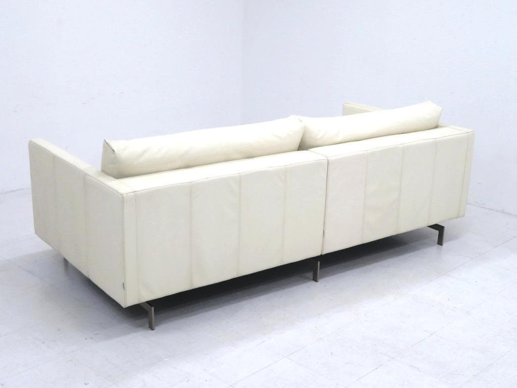 展示品　ボーコンセプト　総本革　レザー　3人掛けソファ　トリプルソファ