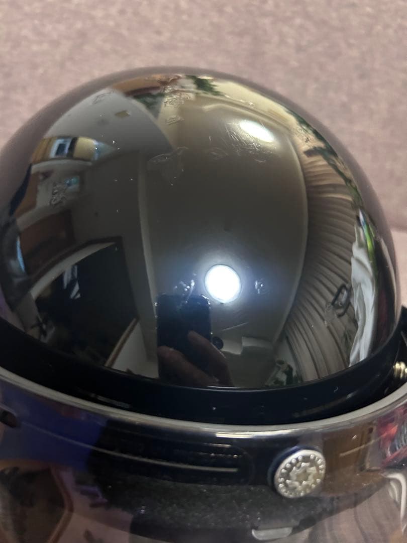 h*u様 早い者勝ち　TT&CO ジェットヘルメット バイザー、シールド付き ブ