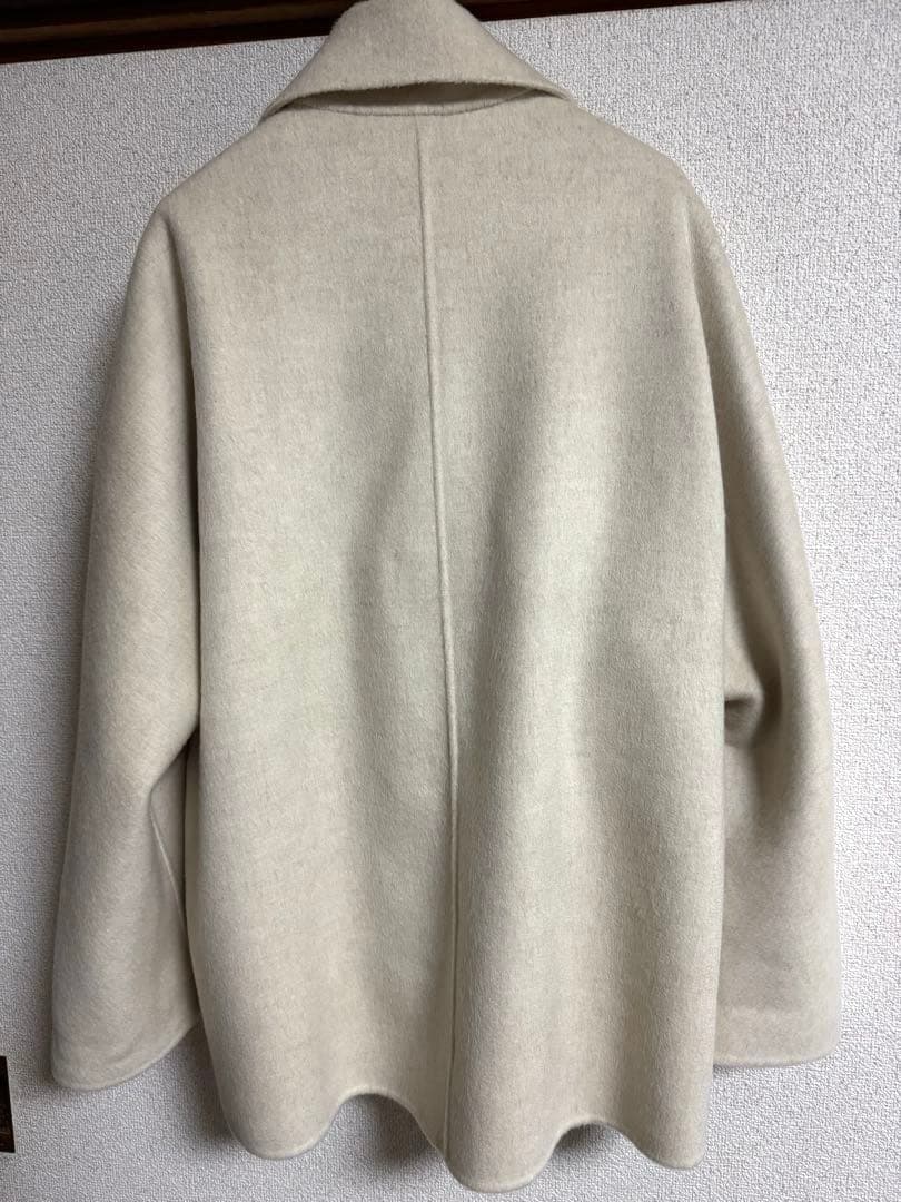 NOBLE キャメルミックスリバージップコート