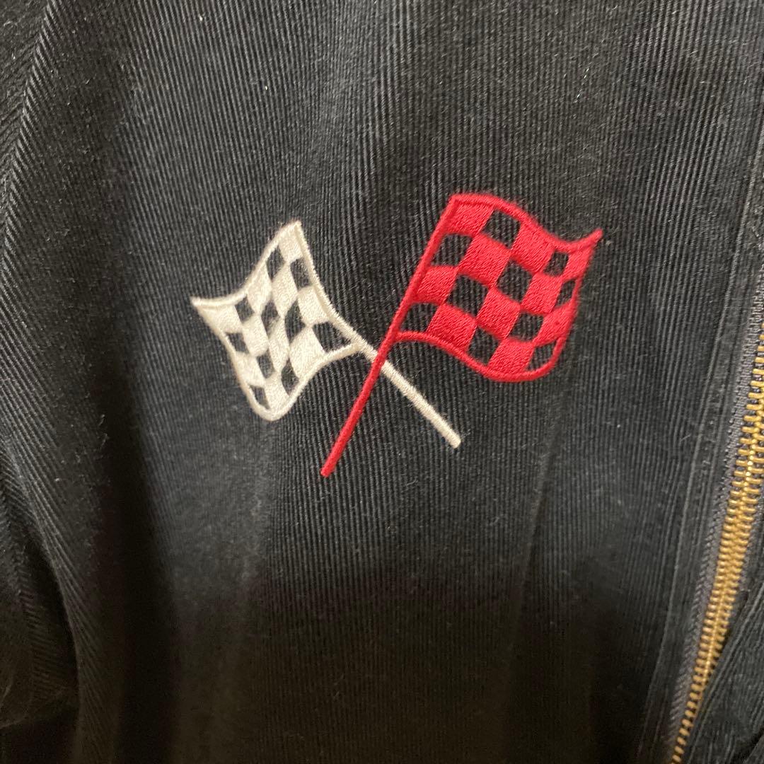 rotarパンダ刺繍 スカジャン 緑と白