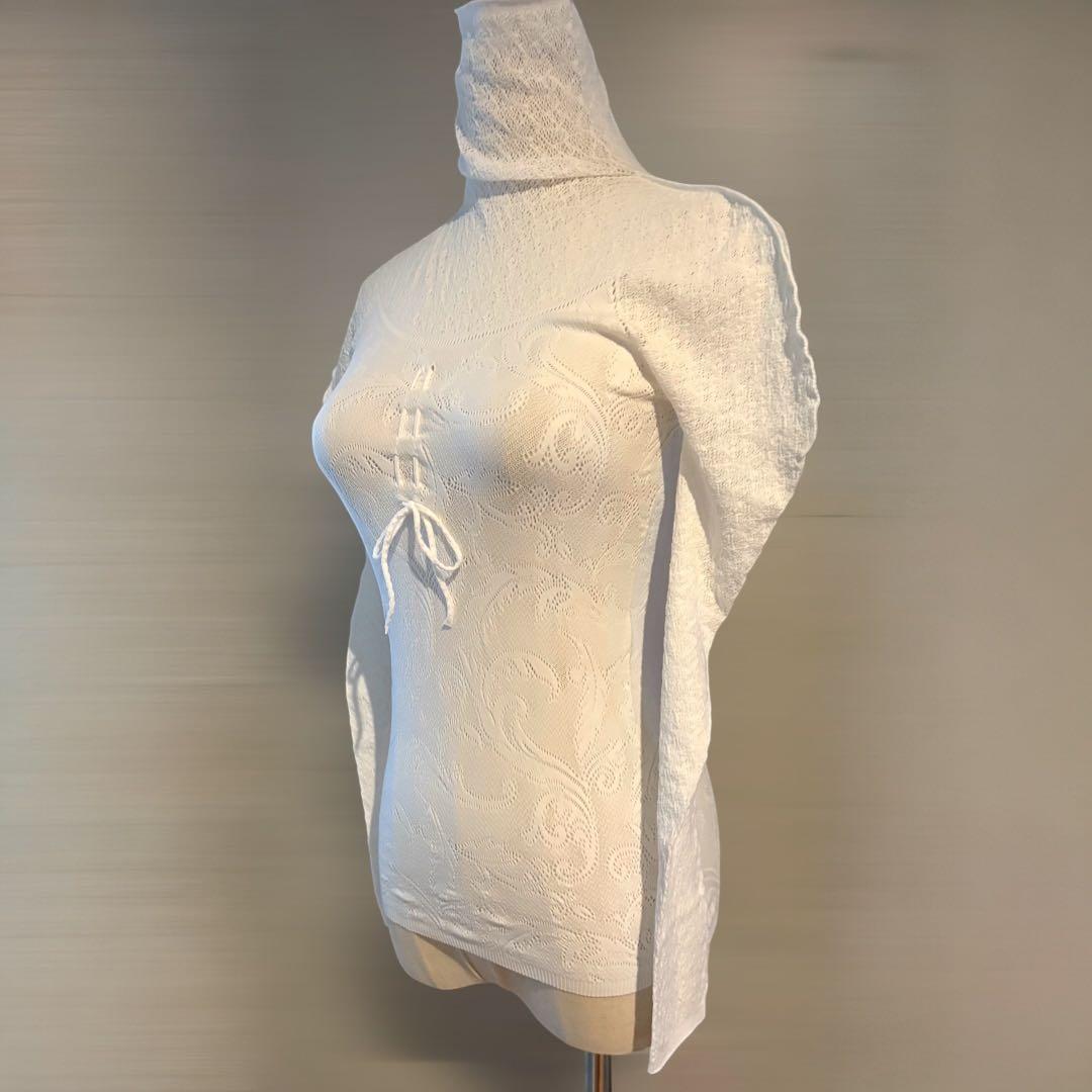 チャコット　スワンハイネックニットトップス