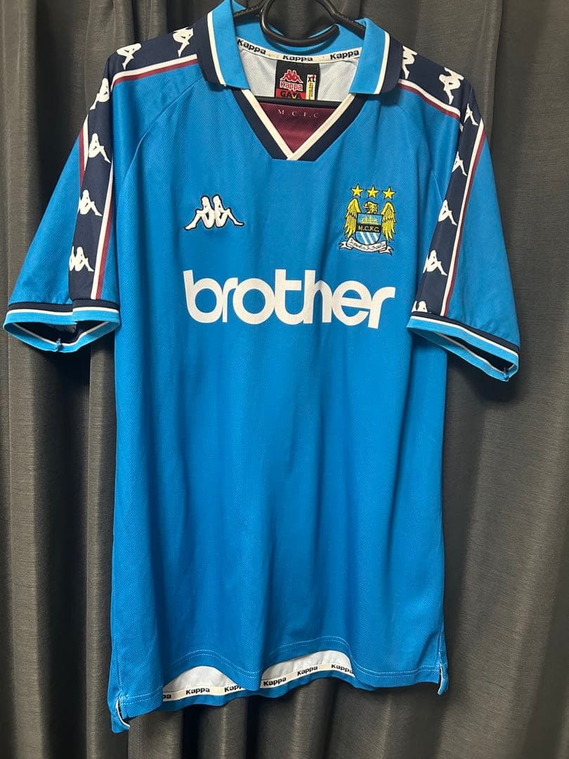 97/99 kappa マンチェスターシティ ホーム ユニフォーム