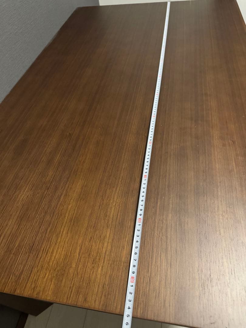 【札幌ファニシング】ブラウン木製ダイニングテーブル