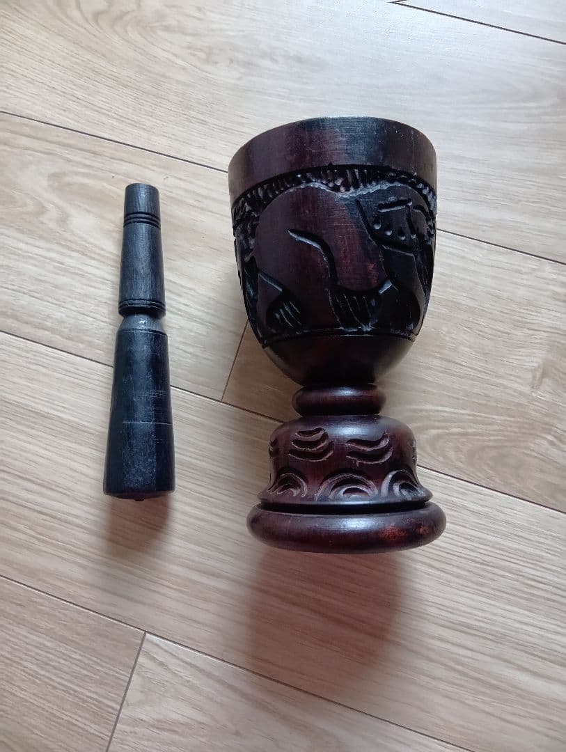 エチオピア　アンティーク　コーヒーミル(グラインダー)