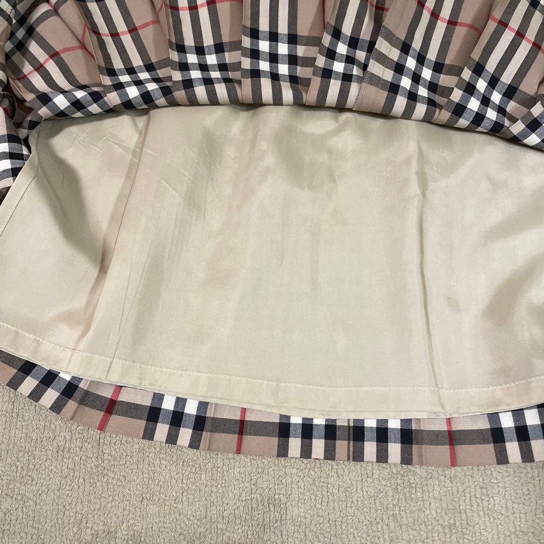 BURBERRY'S チェック柄 プリーツスカート