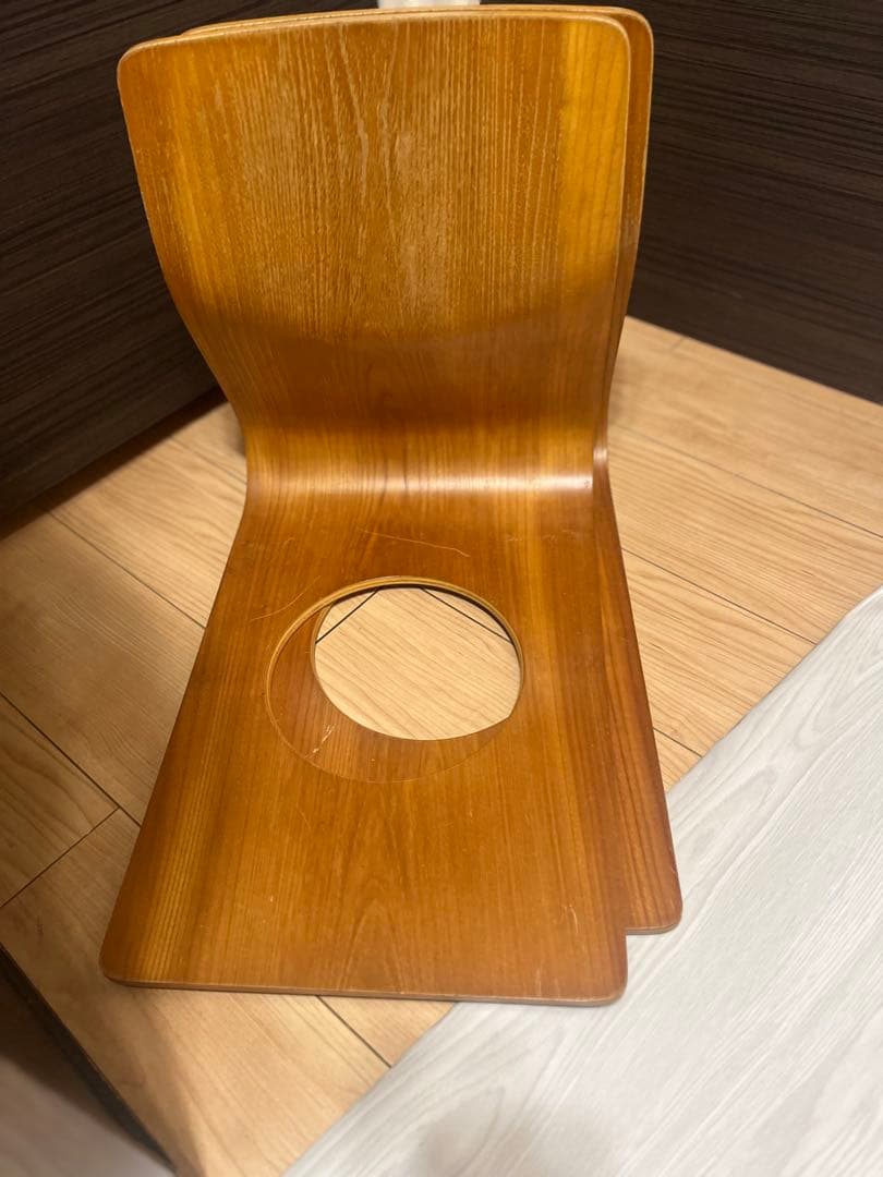 天童木工 Tendo 木製 座椅子 4脚 和室 旅館