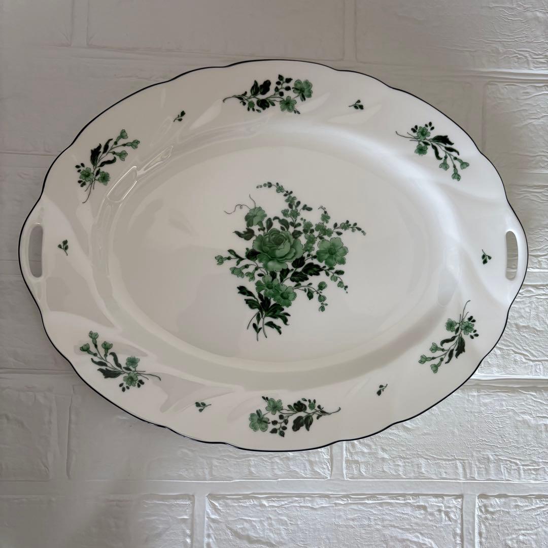 【横浜元町タカラダ】希少グリーンローズ　ティーポットセット