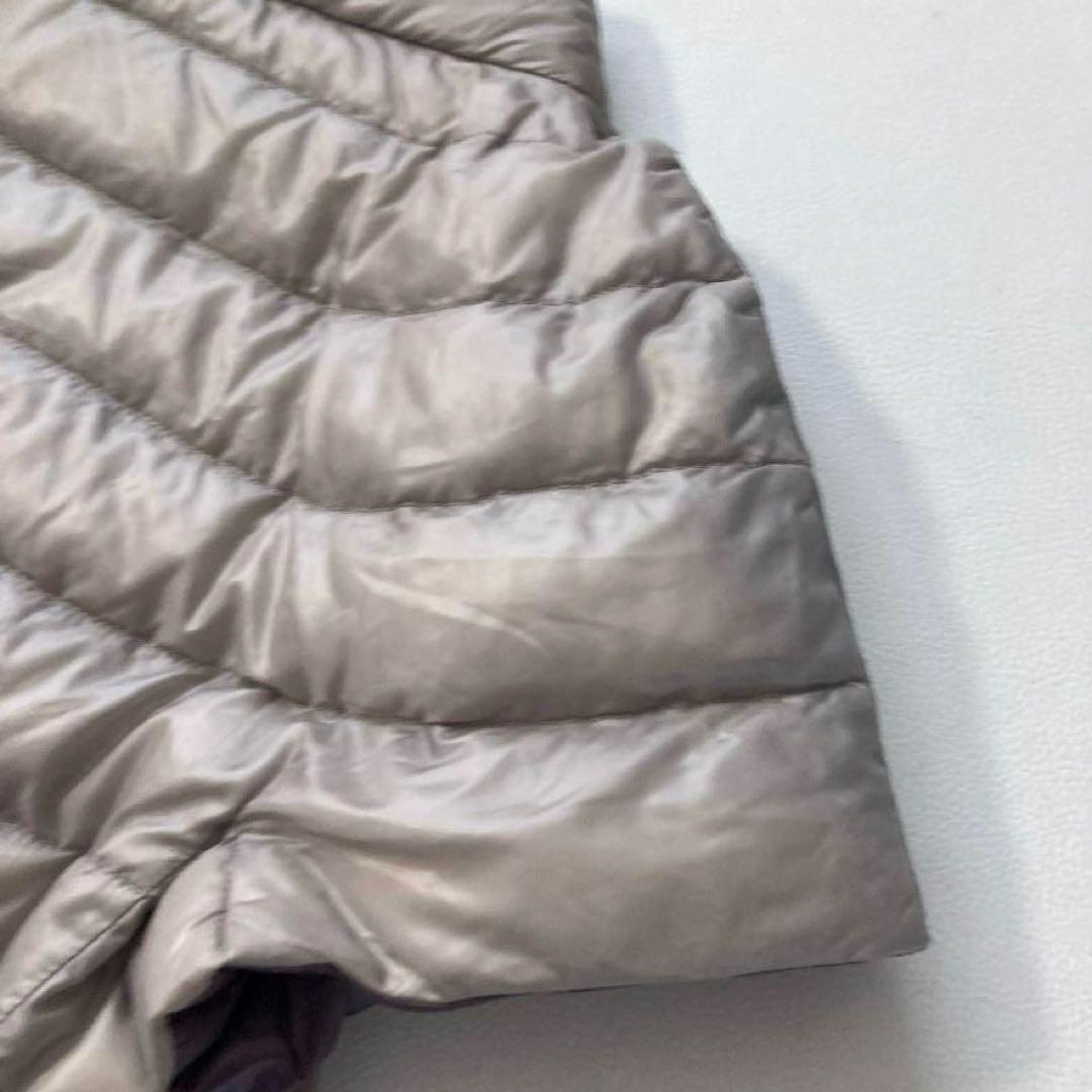 【 れいれい】HERNO　リバーシブル 半袖 ダウンジャケット 軽量 42