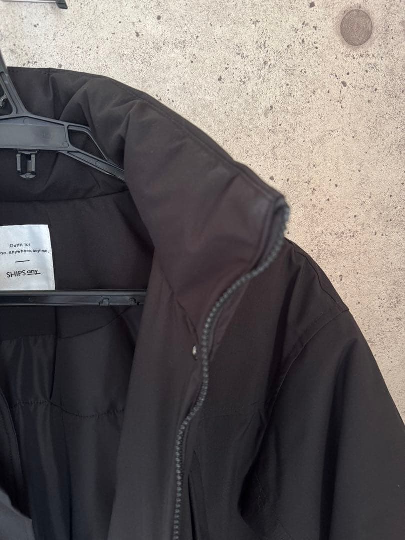 SHIPS any:<多機能>中綿 2WAY スタンドカラー モンスター コート