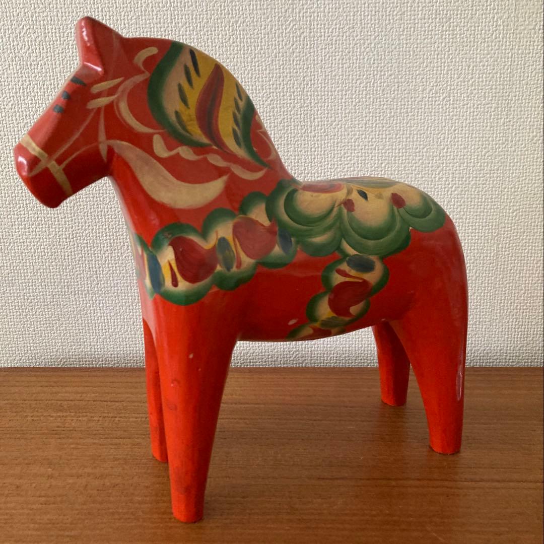 ◆ ニルス・オルソン ダーラナヘスト 赤 H200mm ◆