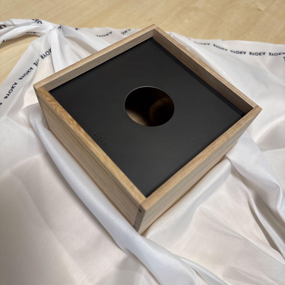 ✨【新品・即発送】BYOKAオリジナル Tissue Box BLACK✨