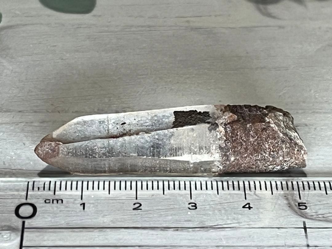 ダウ　ホワイトファントム ✨ヒマラヤ　ピンク水晶  原石　ポイント