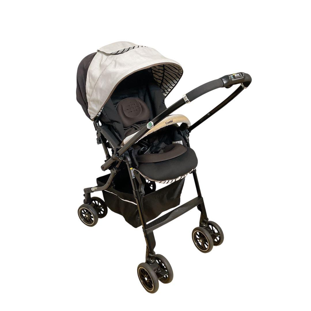 コンビ　メチャカルハンディ　オート4キャス plus ベネチアンブラック　HF