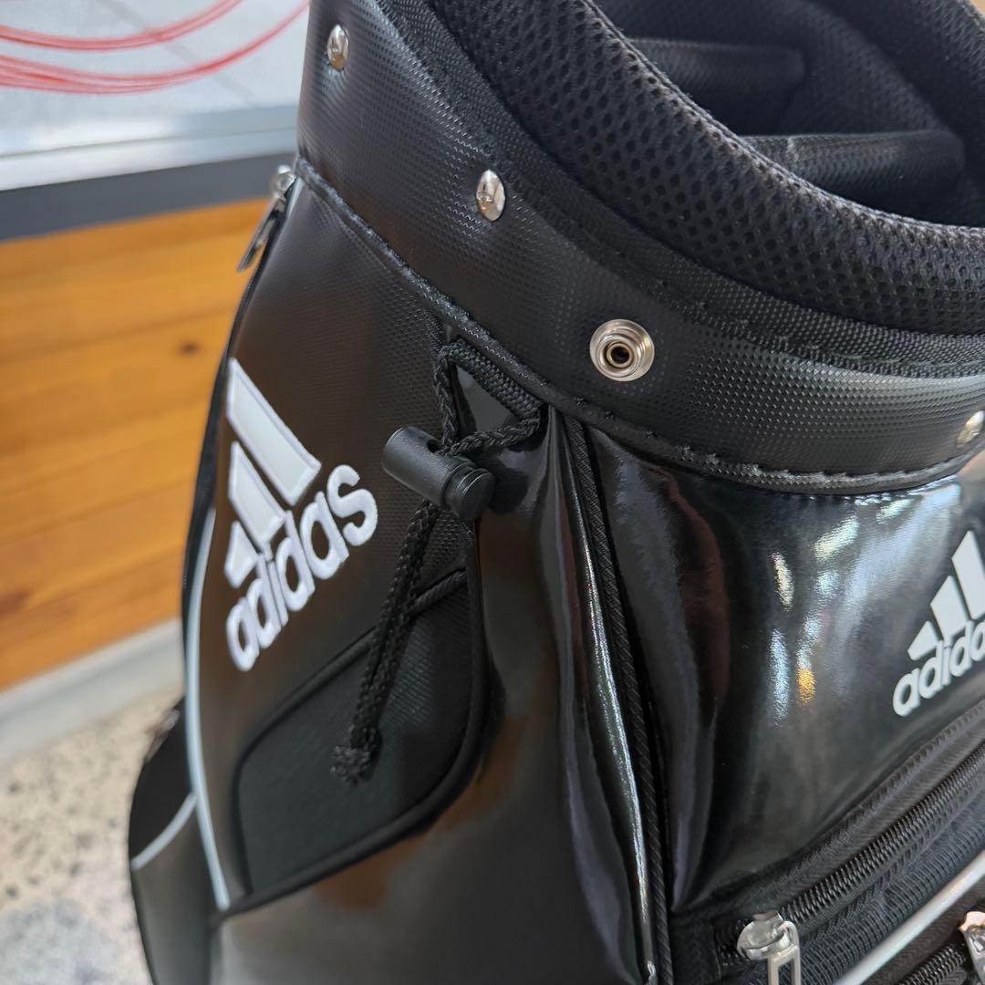 未使用展示品❗️【アディダスゴルフ】軽量設計 9.0型 ゴルフ キャディバッグ