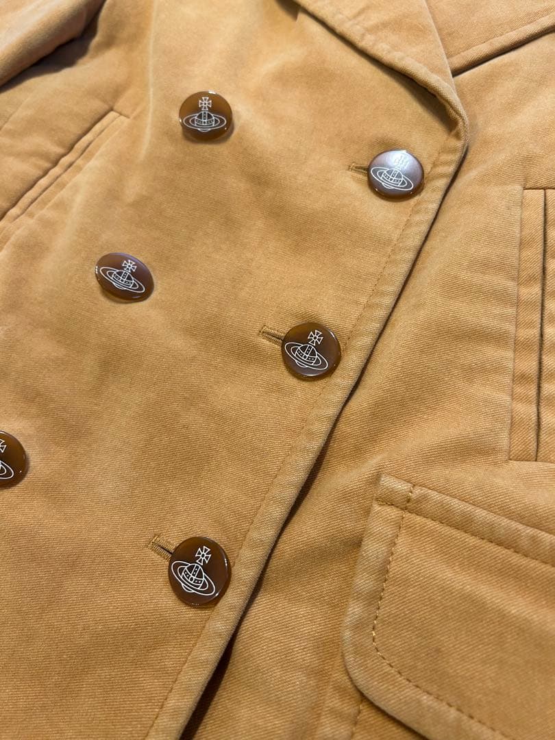 ヴィヴィアンウエストウッドレッドレーベル 日本製 Wブレストコート　オーブ