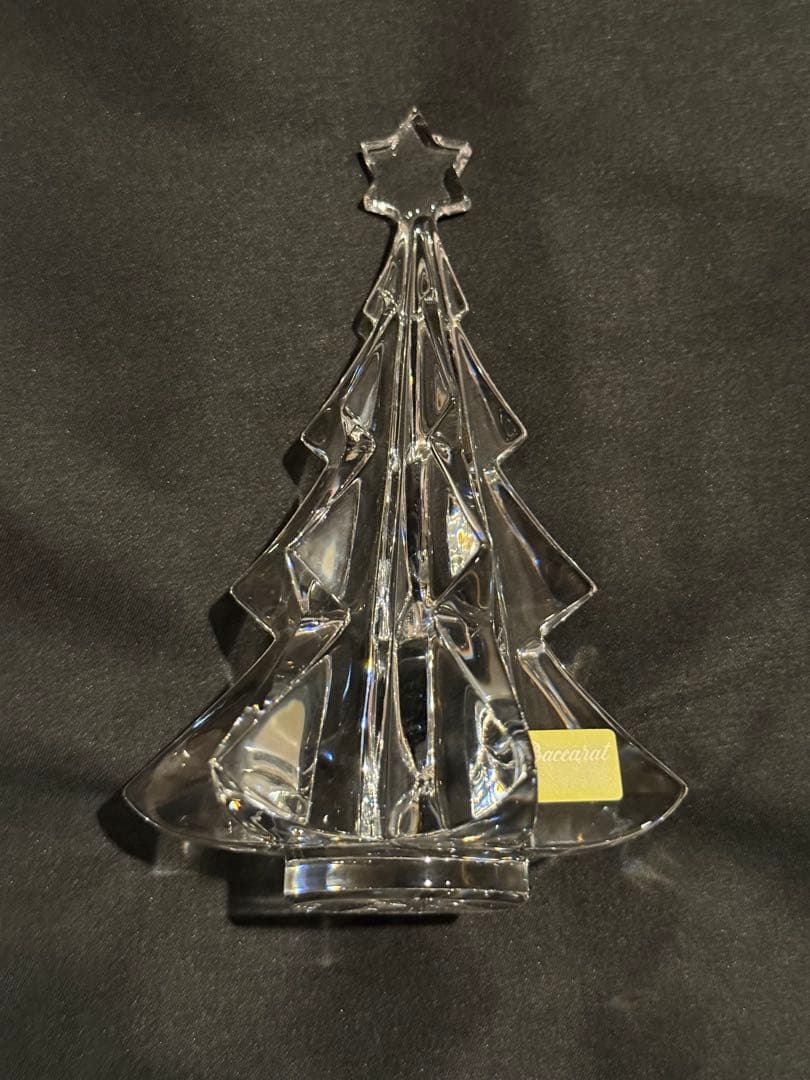 Baccarat クリスタル　クリスマスツリー　バカラ　クリスマス