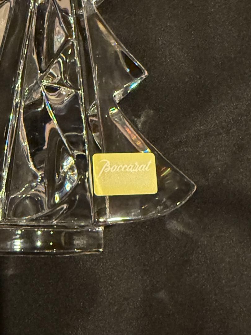 Baccarat クリスタル　クリスマスツリー　バカラ　クリスマス