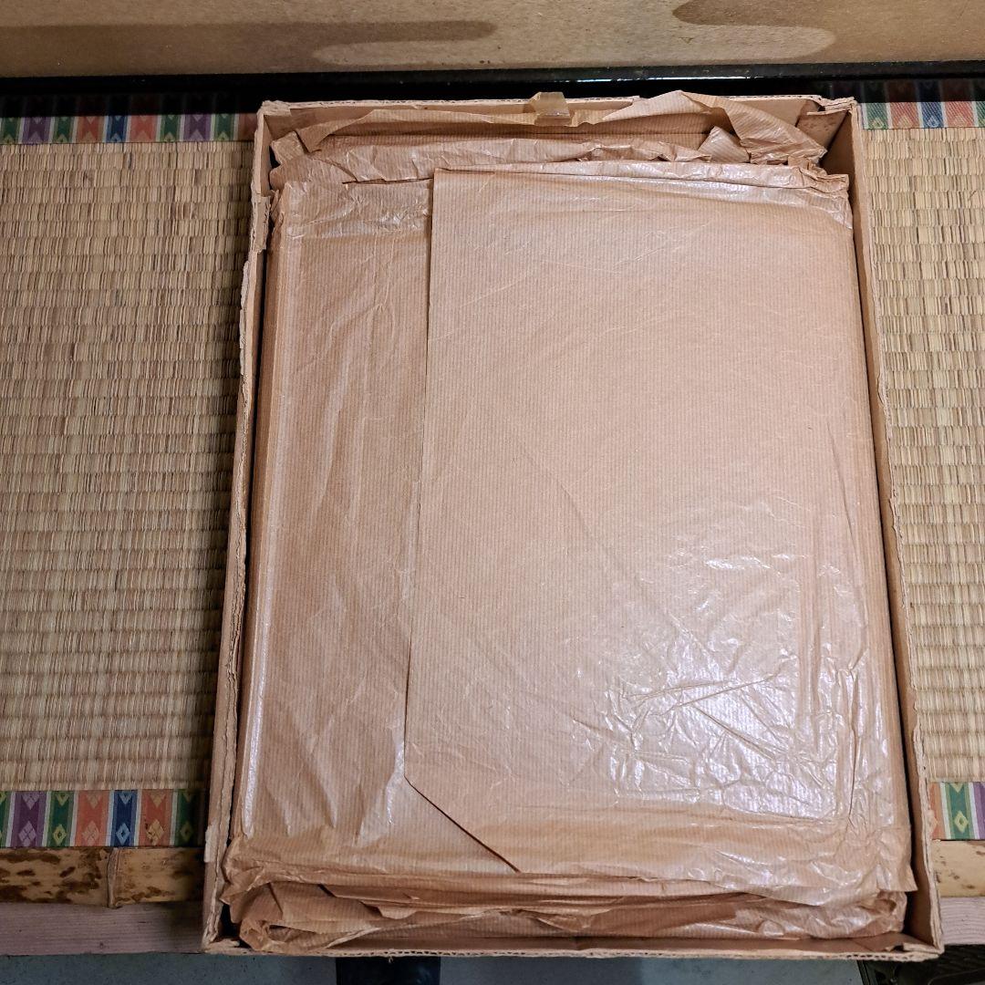 美品 茶道具 淡々斎好 溜精棚 組み立式 元箱