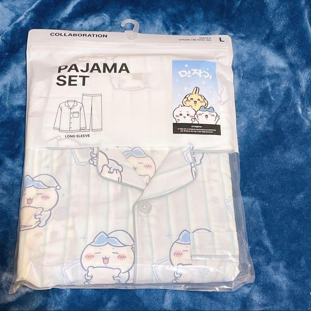 Sa様 パジャマ 長袖 ルームウェア L ウサギ ハチワレ