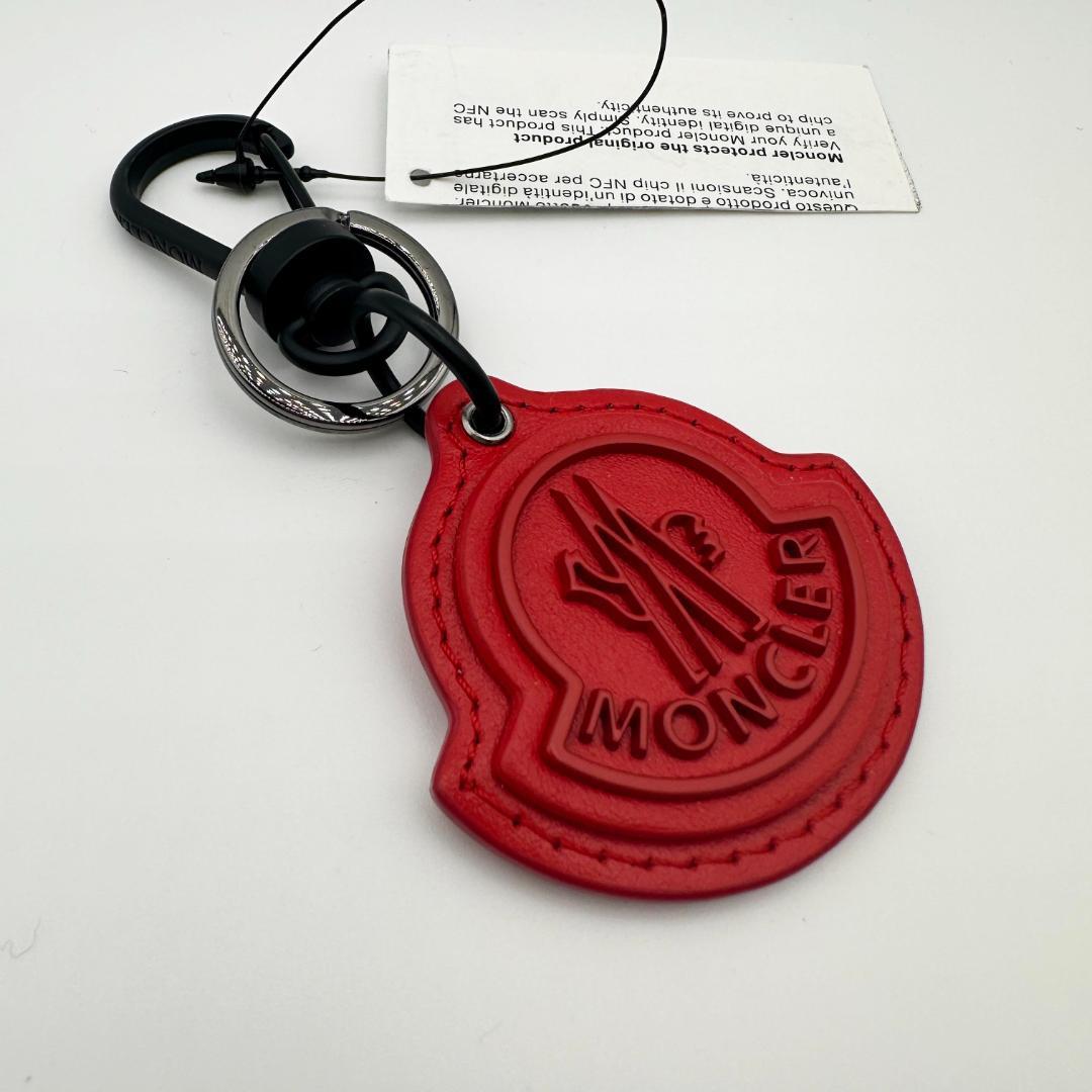 超お値下げ!【新品】MONCLER キーホルダー キーリング バッグチャーム