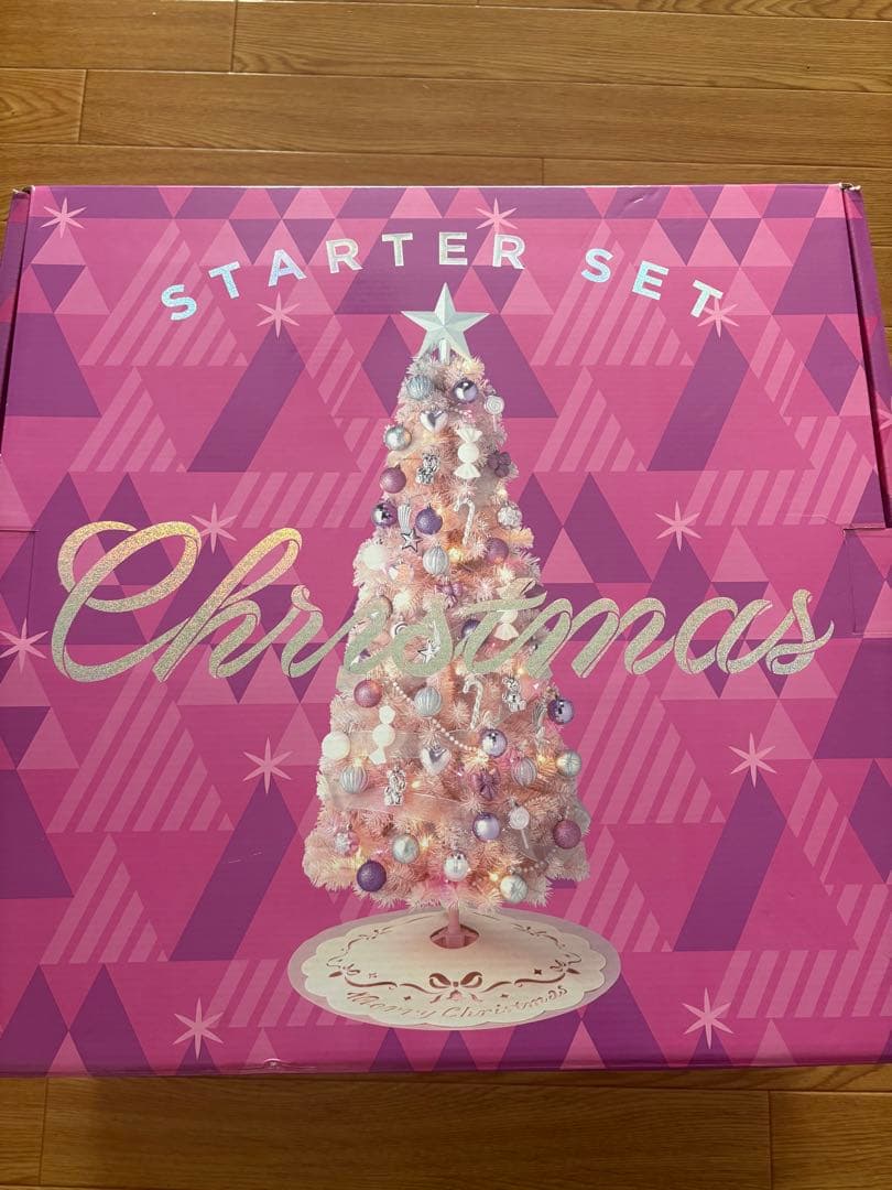 Francfranc クリスマスツリー ピンク 150cm