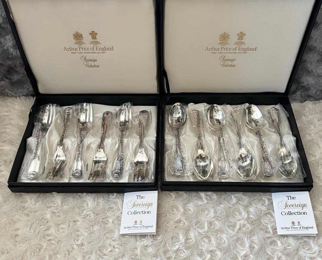 アーサープライス　カトラリーセット　ソブリン コレクション　スプーン＆フォーク