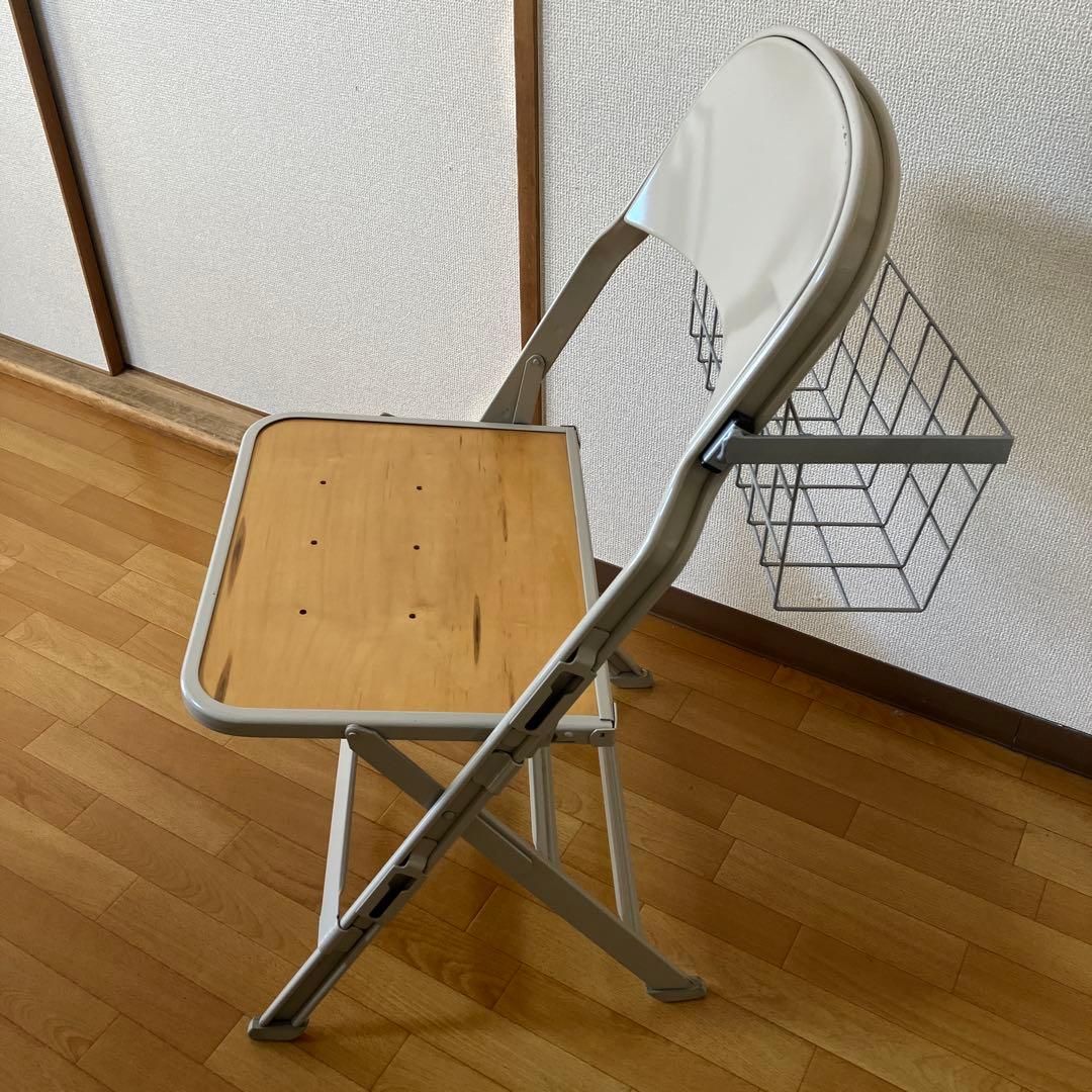 CLARIN FOLDING CHAIR カゴ付き