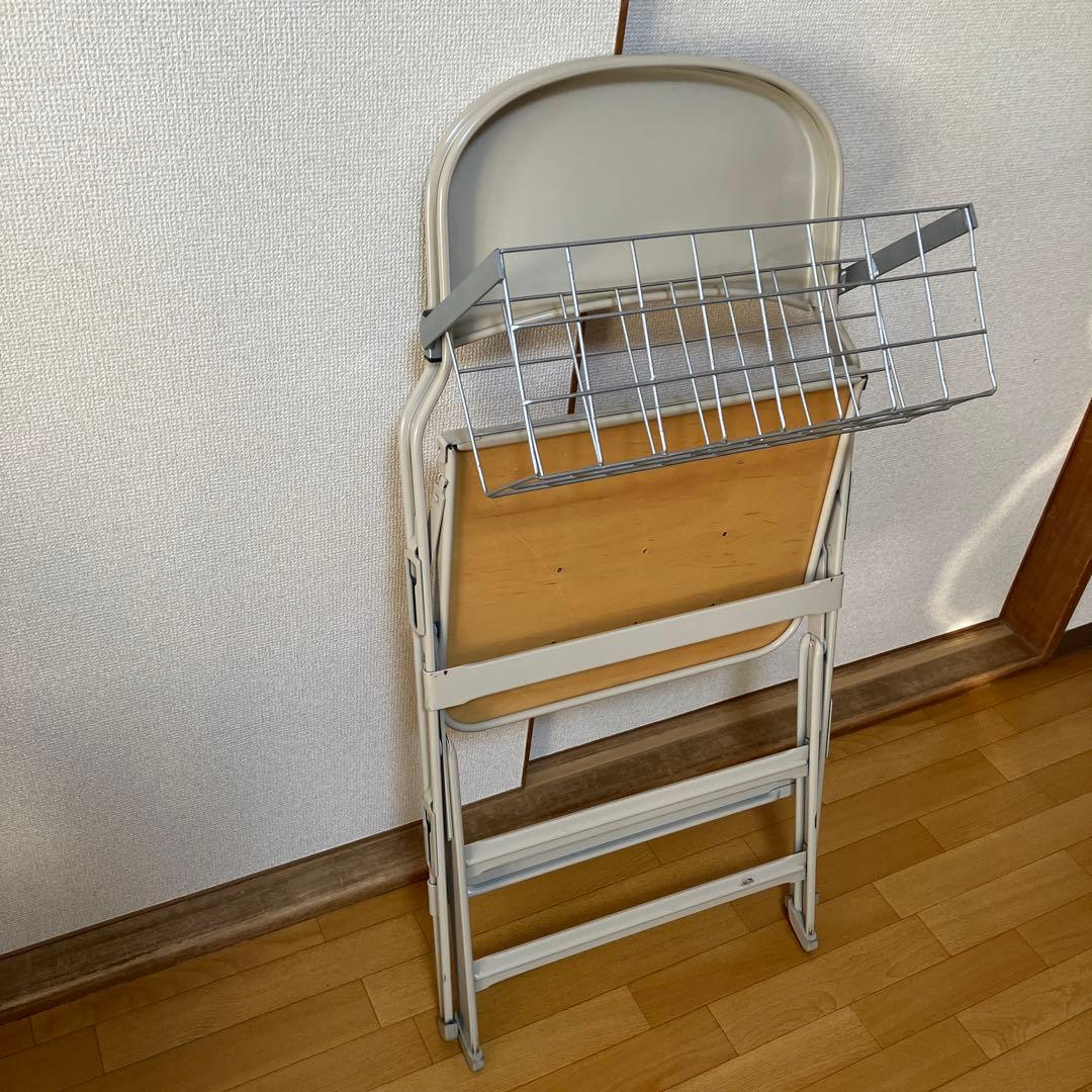 CLARIN FOLDING CHAIR カゴ付き