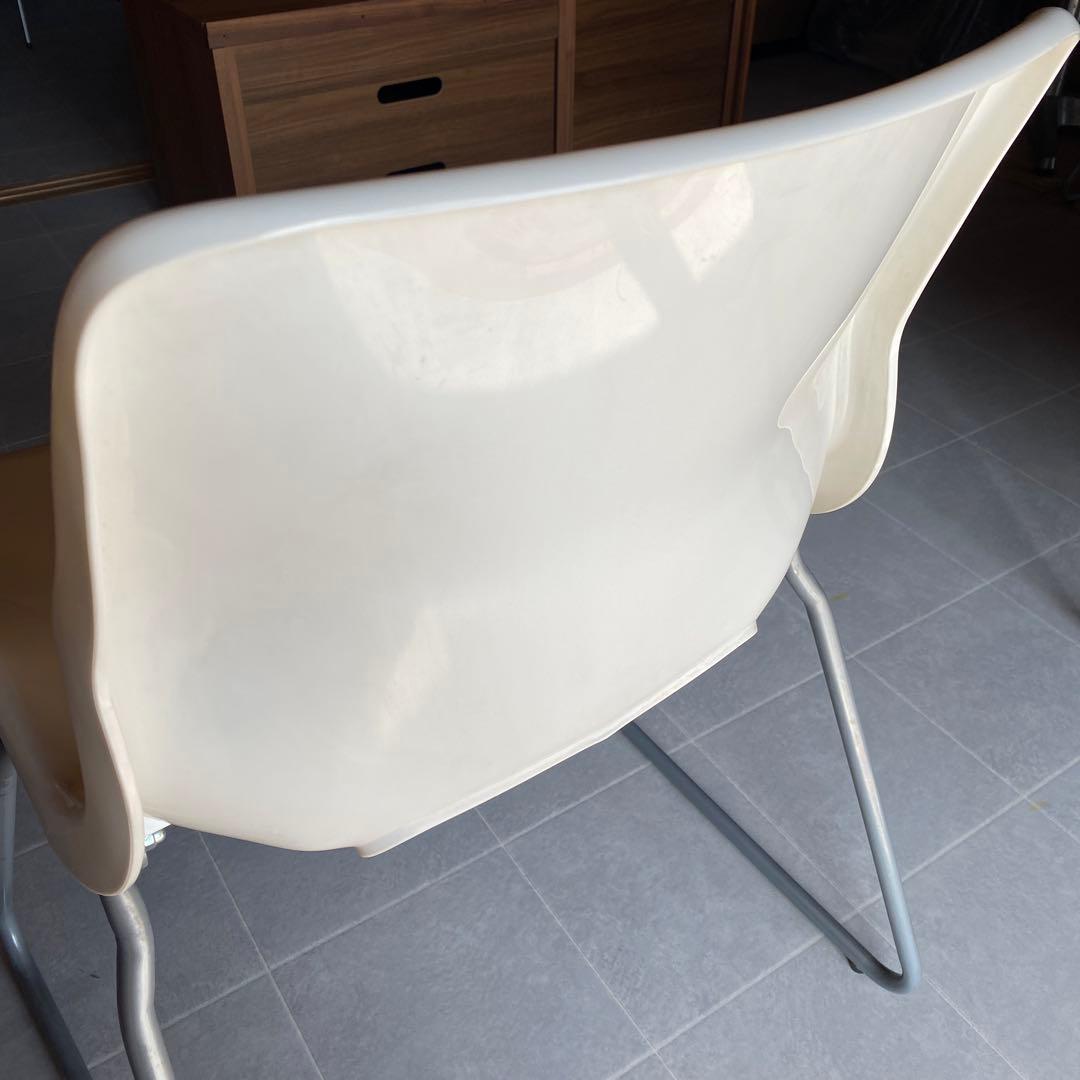 廃盤品　IKEA SNILLE スタッキングチェア　2脚　ミッドセンチュリー