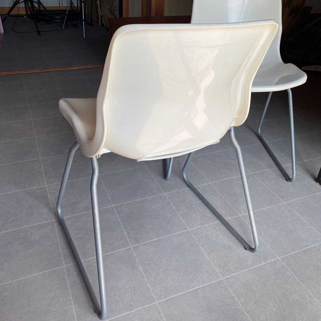 廃盤品　IKEA SNILLE スタッキングチェア　2脚　ミッドセンチュリー