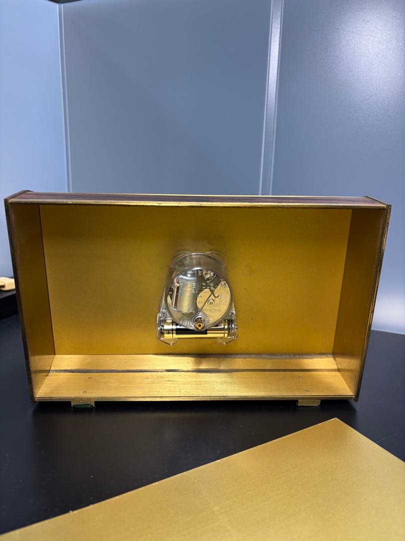 【稼働品】キンツレ KIENZLE ヴィンテージ置き時計 オートマチック ドイツ