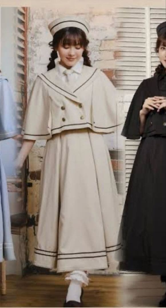 【限定価格】しまむら くる実さんコラボ マリンアカデミア アイボリー セット