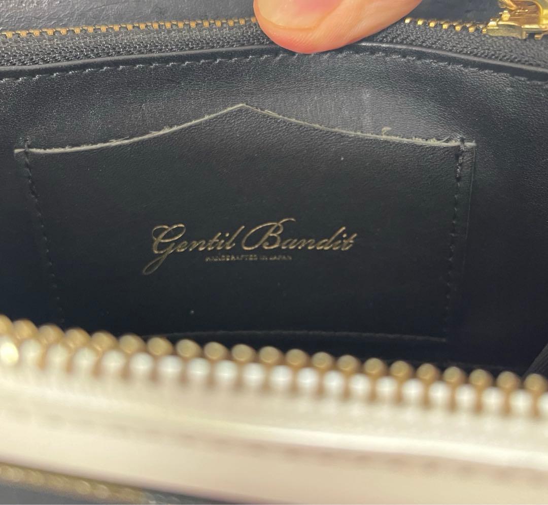 美品 GENTIL BANDIT ジャンティバンティ長財布 ラウンドファスナー